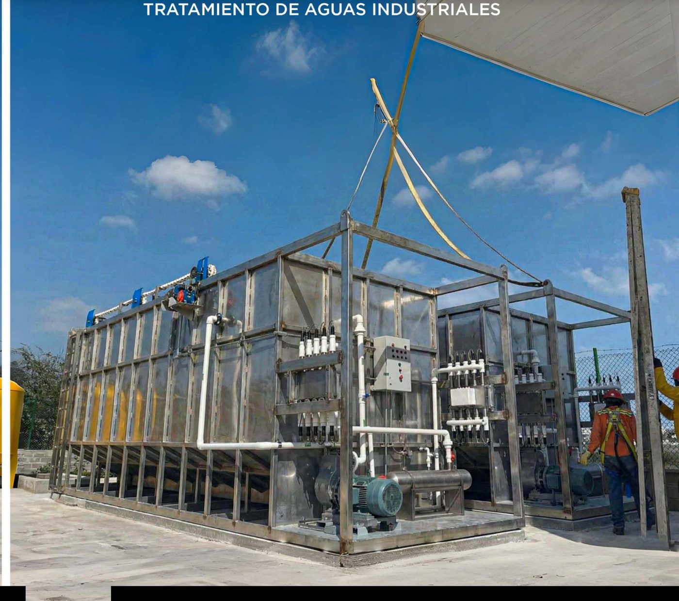 Planta OXIMAX de tratamiento de aguas industriales
