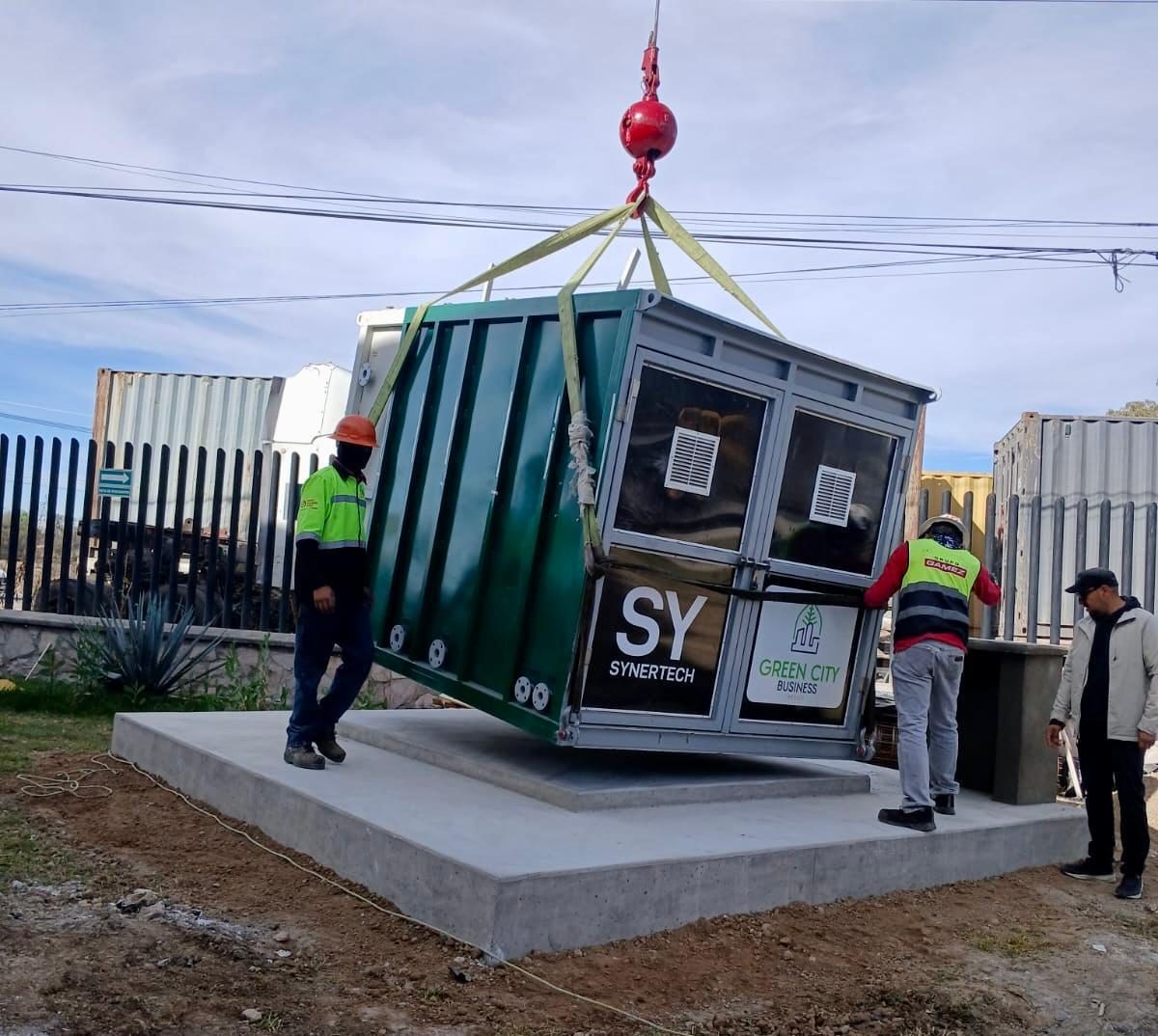 Instalación de planta de tratamiento Green City Business
