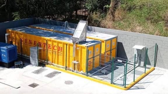 Planta de tratamiento en operación